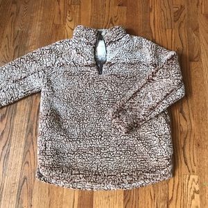 Thread & Supply Quarter Zip Fleece Pullover